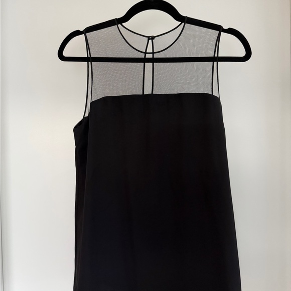 Aritzia Babaton Lionel Sleeveless Black Mesh Blouse - Picture 5 of 12